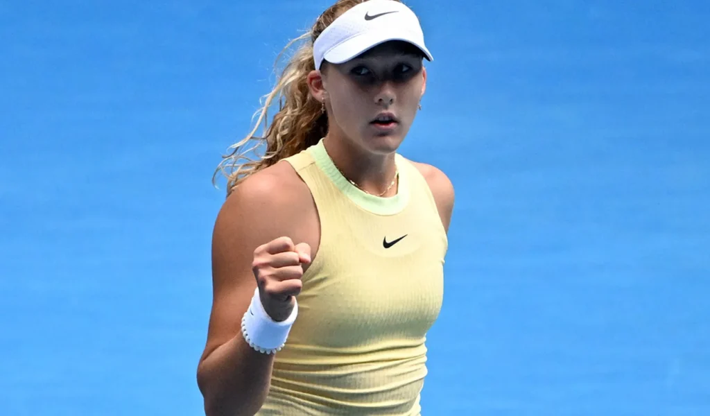 Russian Tennis Prodigy Mirra Andreeva Makes Headlines at Australian Open 2024