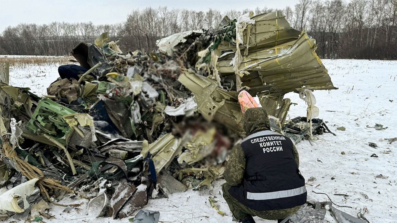 Russian Military Plane Crash Kills 74, Including 65 Ukrainian Prisoners of War