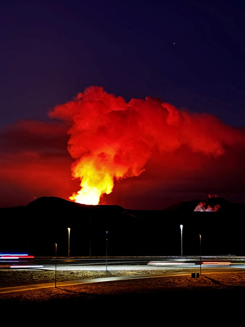 Volcano eruption in Iceland forces evacuation of small fishing town Grindavik