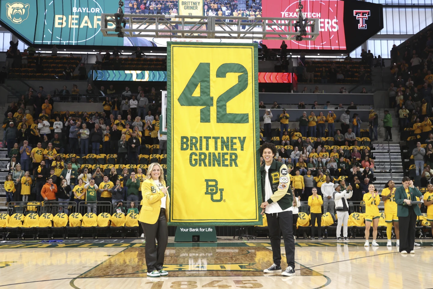 Brittney Griner: No. 42 Jersey Retired in Emotional Ceremony