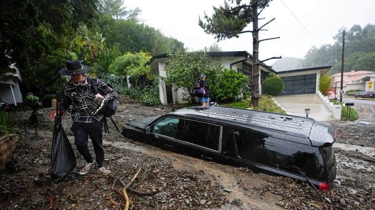 California Atmospheric River Brings Flooding and Storms